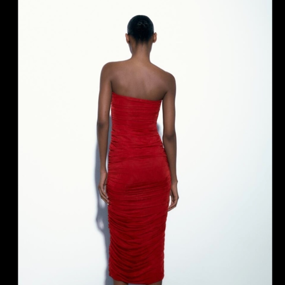 ❤️ STRAPLESS ORGANZA DRESS - Picture 9 of 9